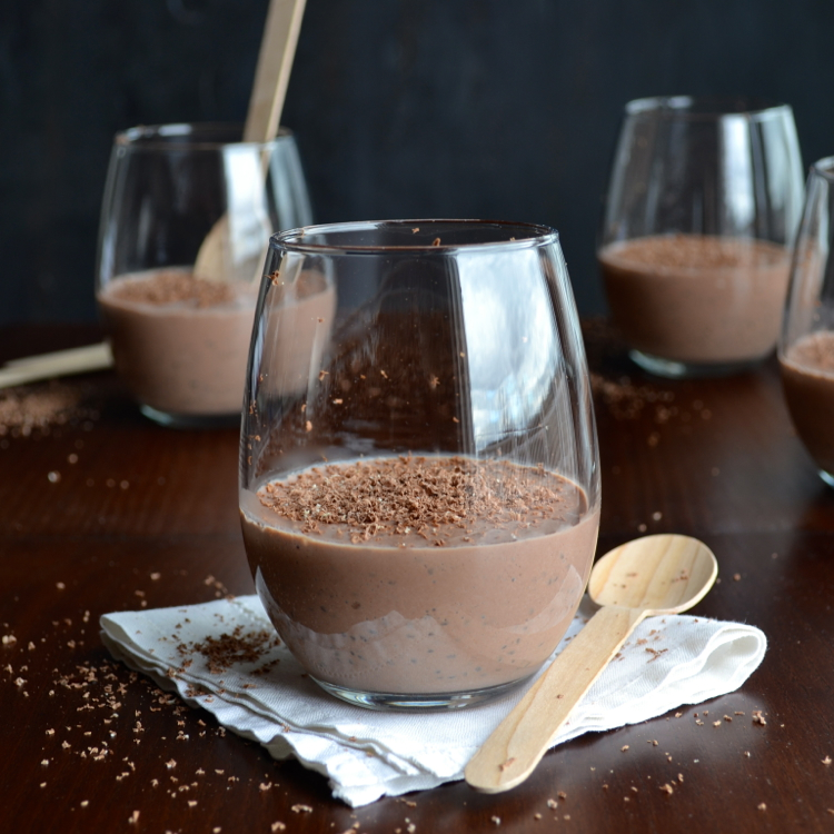 Silken Cocoa Chia Pudding Inspired by 6 foods that boost your beauty! | @tasteLUVnourish on tasteloveandnourish.com