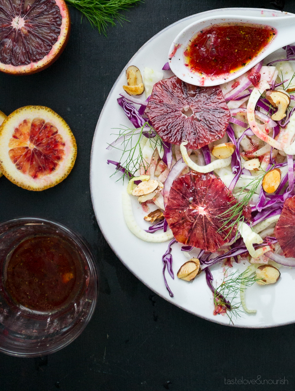Blood Orange and Fennel Salad - Taste Love & Nourish