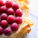 Brie Phyllo Torte with Fresh Raspberries - Taste Love & Nourish