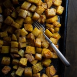 Five-Spice Roasted Butternut Squash | @tasteLUVnourish #butternut #squash #fivespice #roasted #sidedish #fall #winter #easy #healthy #recipe #vegan #glutenfree #tasteloveandnourish