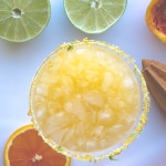 Cara Cara Margarita - using sweet and mellow Cara Cara oranges, this margarita is perfect! | From @tasteLUVnourish on www.tasteloveandnourish.com