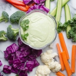 Jalapeño Greek Yogurt Dip - this is our favorite dip! | @tasteLUVnourish on TasteLoveAndNourish.com