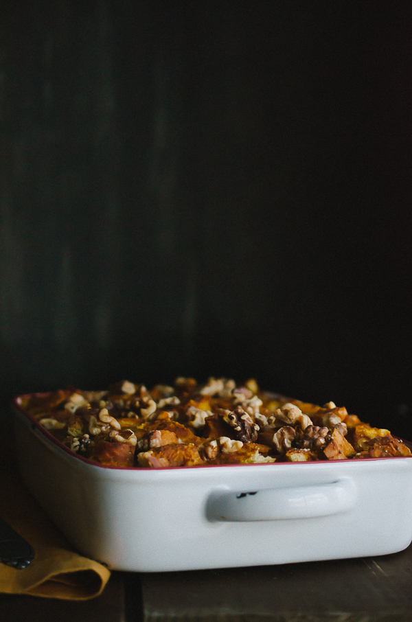 As simple as beating a couple of eggs, this easy Pumpkin Bread Pudding becomes a perfect fall dessert or sweet breakfast with just minutes of prep. TasteLoveAndNourish.com