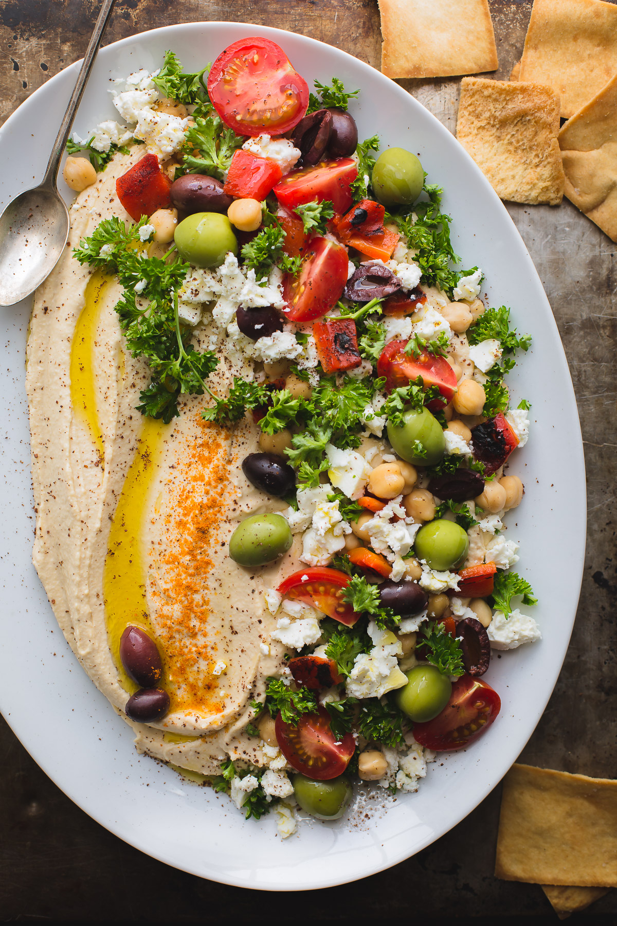 Loaded Hummus - Taste Love and Nourish