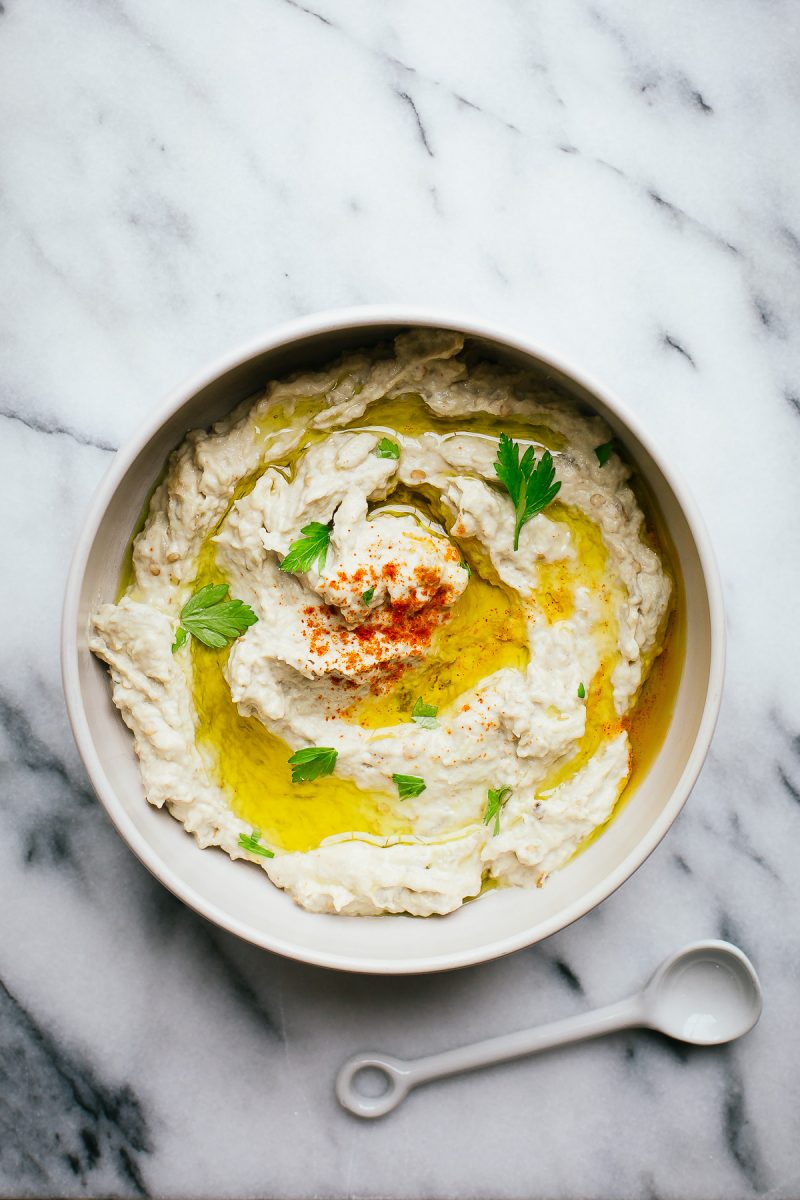 This is the Baba Ganoush I've always wanted to make. Creamy, with just enough texture and lots of smokey eggplant flavor without bitterness. This recipe is naturally vegan and gluten free, making it a great appetizer for a crowd. From @tasteLUVnourish