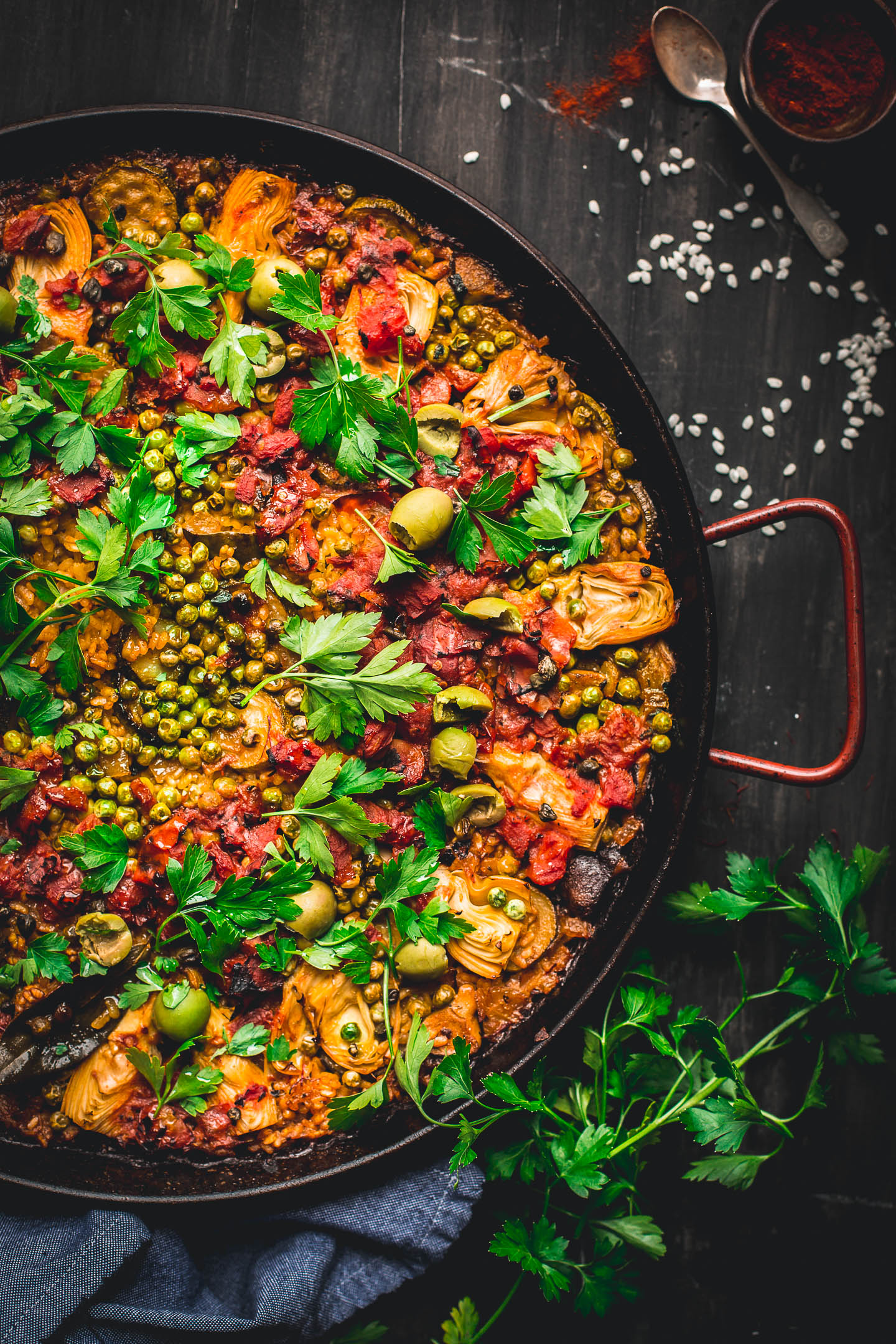 Vegetarian Paella